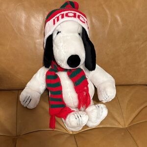 3/$20! Vintage 18 in Macy’s Christmas Snoopy plushy